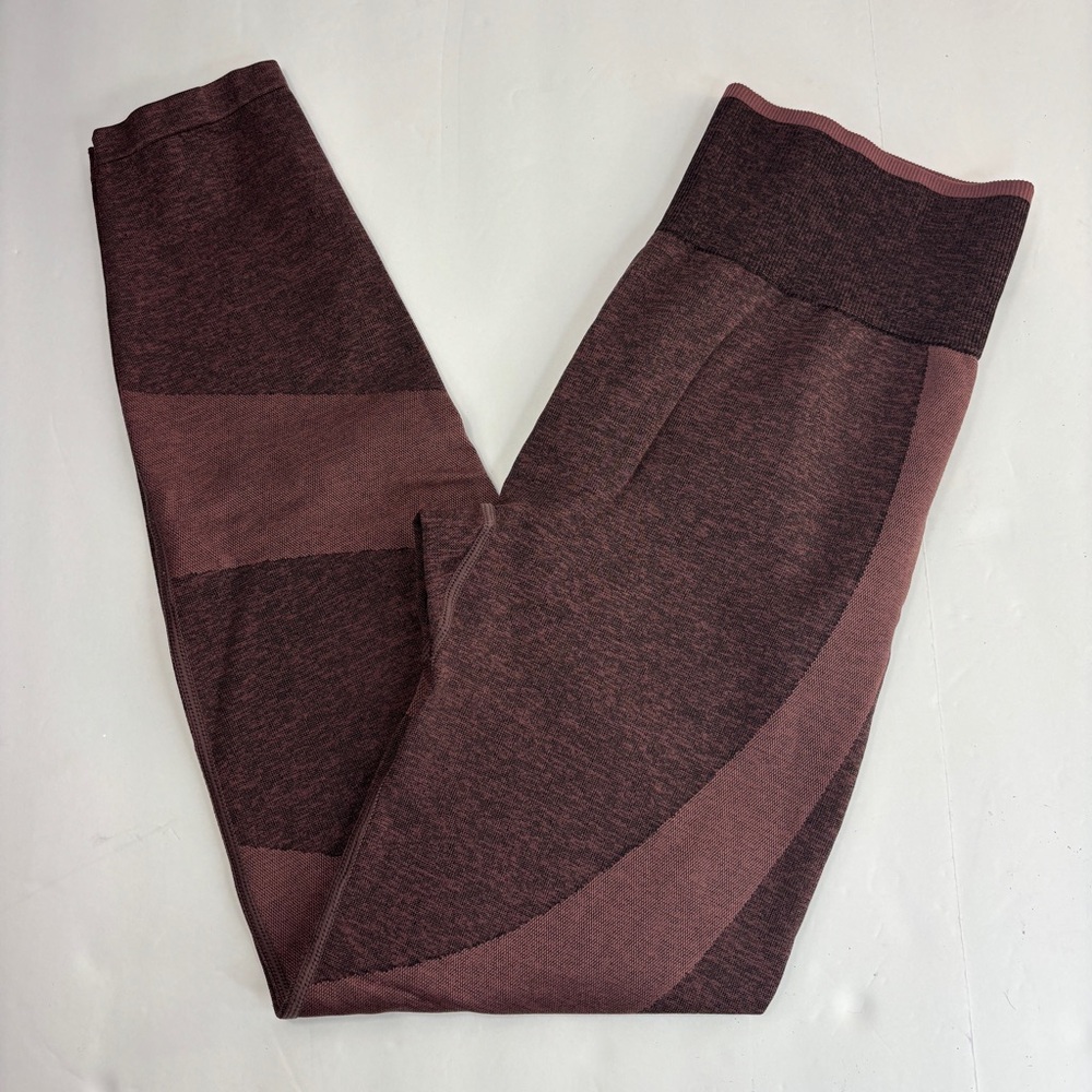 VS PINK by Victoria's Secret Purple Seamless Leggings Women's Size Medium